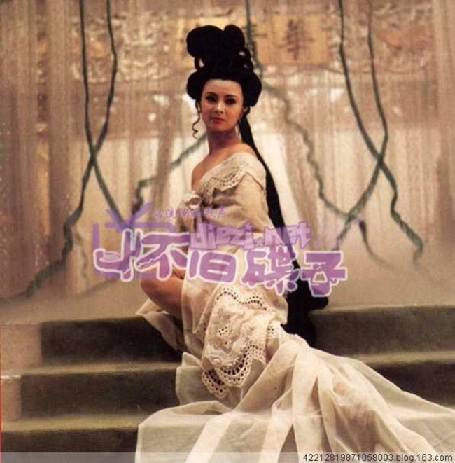Hình ảnh của Chu Khiết trong "Dương Quý Phi" 1992 được nhiều người nhận xét còn đẹp hơn cả Phạm Băng Băng.