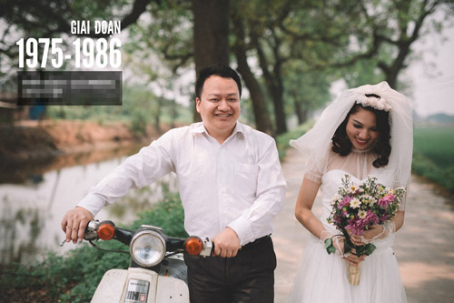 Bộ ảnh cưới xuyên suốt cả thế kỷ của cặp đôi Hà thành - 5