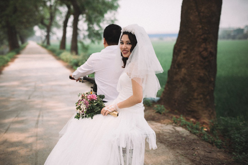 Bộ ảnh cưới xuyên suốt cả thế kỷ của cặp đôi Hà thành - 6