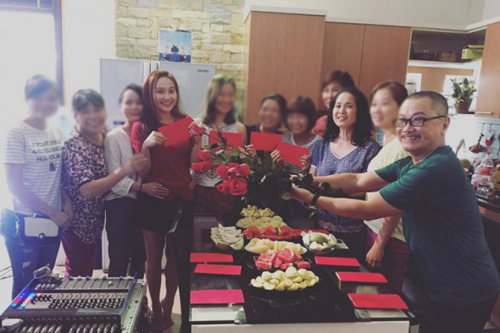 Hậu trường ngáp ngủ, nhí nhố của "Sống chung với mẹ chồng" - 4