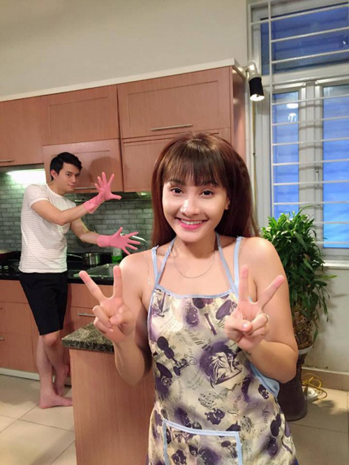 Hậu trường ngáp ngủ, nhí nhố của "Sống chung với mẹ chồng" - 9