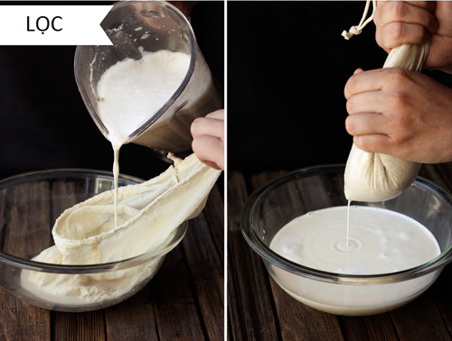 Mách bạn bí quyết làm sữa tươi từ hạt ngon - bổ - sạch - 4