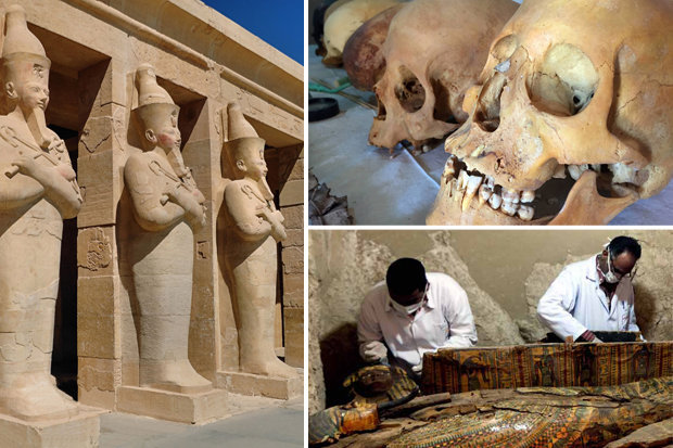 Ai Cập: 8 xác ướp và kho báu bí ẩn trong hầm mộ 3.500 năm - 1