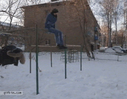 Ảnh động: Giờ thì biết thế nào là ngã "sấp mặt" nhé! - 5