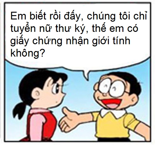 Doremon chế: Xuka phải chứng minh giới tính - 3