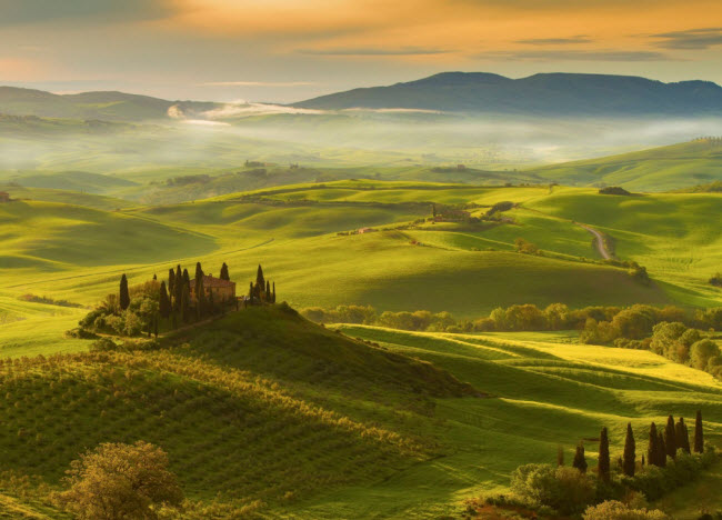 Vùng Tuscany, Italia.