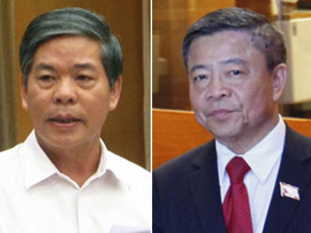 Kỷ luật cảnh cáo ông Võ Kim Cự và nguyên Bộ trưởng Nguyễn Minh Quang