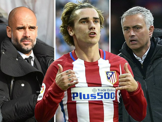 Chuyển nhượng MU: Pep tranh Griezmann 75 triệu bảng