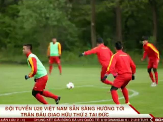 U20 Việt Nam tập huấn Đức: Luyện dứt điểm, rèn phản công