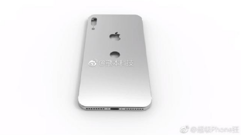 iPhone 8 sở hữu camera kép thẳng và Touch ID ở mặt sau - 1