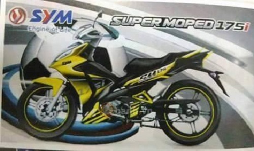 Xe tay côn SYM Super Moped 175i sẽ có giá từ 38,7 triệu đồng - 1