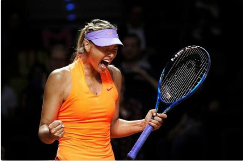 Thắng trận tái xuất, Sharapova vẫn bị gọi là “kẻ lừa dối” - 1