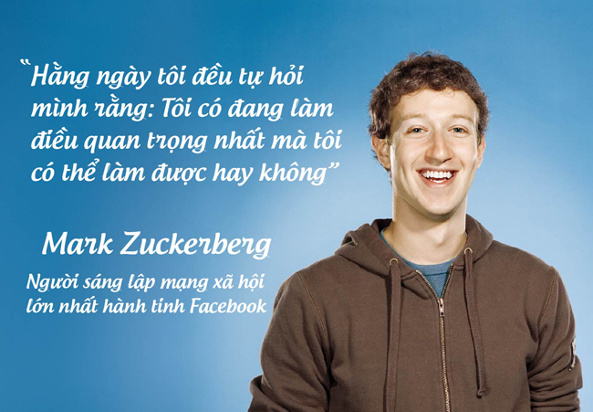 Mark Zuckerberg, người sáng lập mạng xã hội lớn nhất hành tinh Facebook.