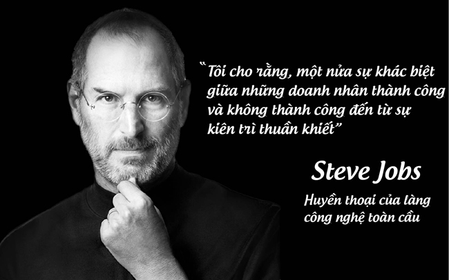 Huyền thoại của làng công nghệ toàn cầu Steve Jobs.