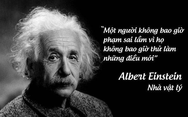 Nhà vật lý Albert Einstein.