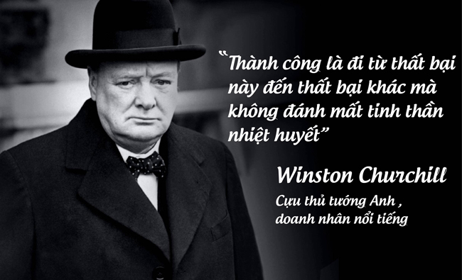Cựu thủ tướng Anh , doanh nhân nổi tiếng Winston Churchill