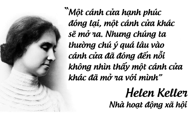 Nhà hoạt động xã hội Helen Keller