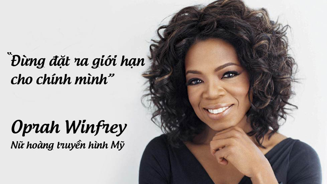 Nữ hoàng truyền hình Mỹ Oprah Winfrey