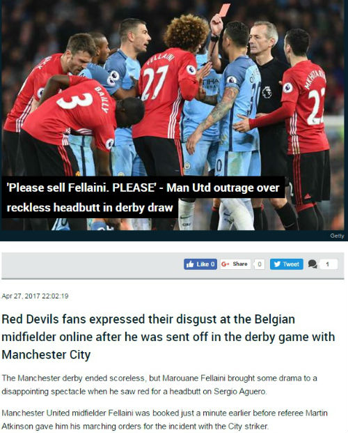 MU: Mourinho bị chê nhát, Fellaini tàn nghiệp bán cả nhà - 4