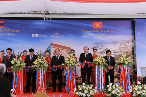 Bim Group khai trương khách sạn 5 sao tại Lào Crowne Plaza Vientiane - 1