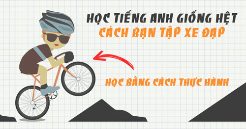 Học tiếng Anh giao tiếp bằng phương pháp đi xe đạp cho người mới bắt đầu - 2