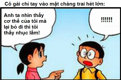 Doremon chế: "Làm nhục" phụ nữ thật ra là gì? - 3
