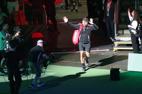 Federer và Bill Gates bùng nổ ở trận tennis &#34;tỷ đô&#34; - 5