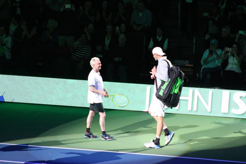 Federer và Bill Gates bùng nổ ở trận tennis &#34;tỷ đô&#34; - 8