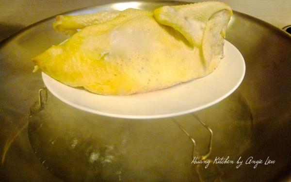 Ngày nghỉ trổ tài làm gà hấp mỡ hành tuyệt ngon đãi cả nhà - 2