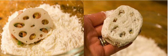 Độc, lạ ngó sen kẹp thịt thơm bùi, ăn là mê! - 5