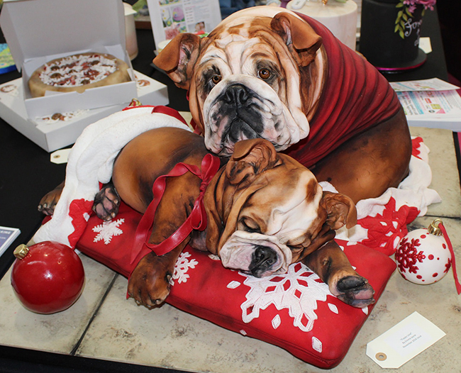 Bạn có giật mình khi biết rằng 2 chú chó đáng yêu này thực chất là bánh ngọt?