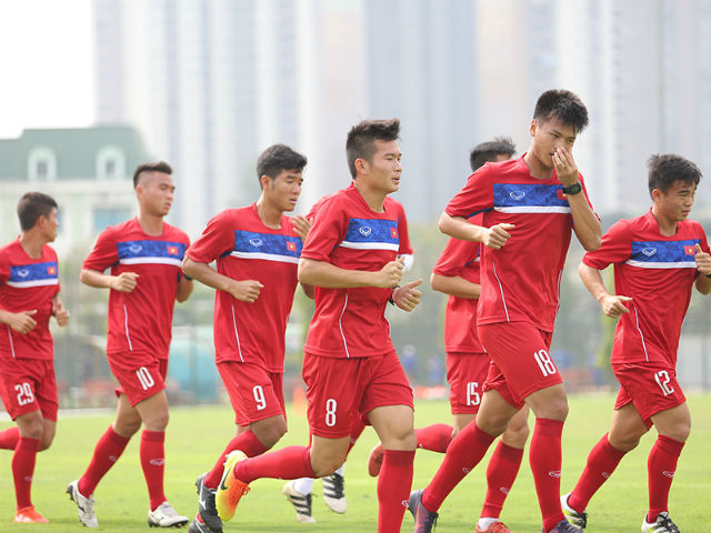 Cầu thủ khoẻ nhất U20 Việt Nam đầu hàng bài tập thể lực