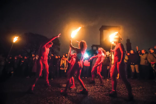 Nghìn người khỏa thân cháy hết mình trong lễ hội Lửa - 2