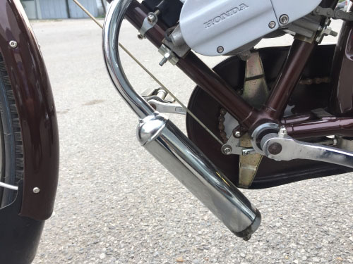 Cận cảnh xe máy hàng hiếm Honda A-Type giá 50 triệu đồng - 12