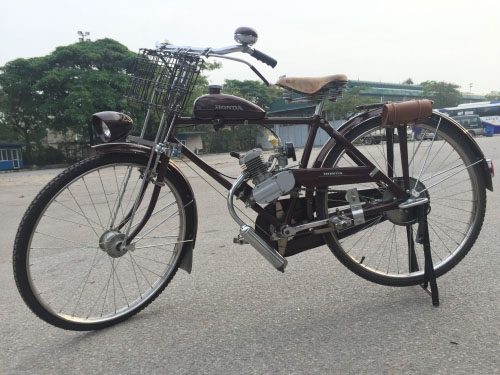 Cận cảnh xe máy hàng hiếm Honda A-Type giá 50 triệu đồng - 3