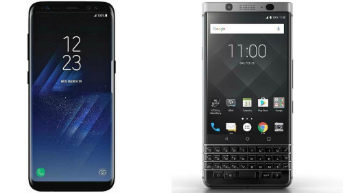BlackBerry KEYone so kè cùng Galaxy S8 - 1
