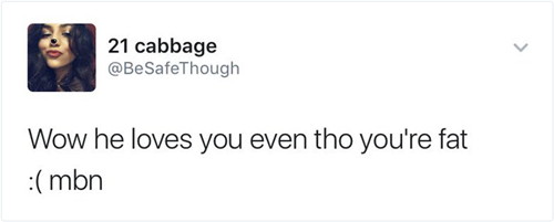 Bạn gái bị chê béo, chàng trai đã phản pháo ngọt lịm - 2