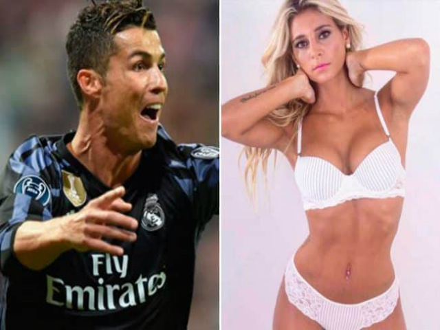 Sau siêu hat-trick, Ronaldo khiến nữ MC sung sướng tột đỉnh - 1