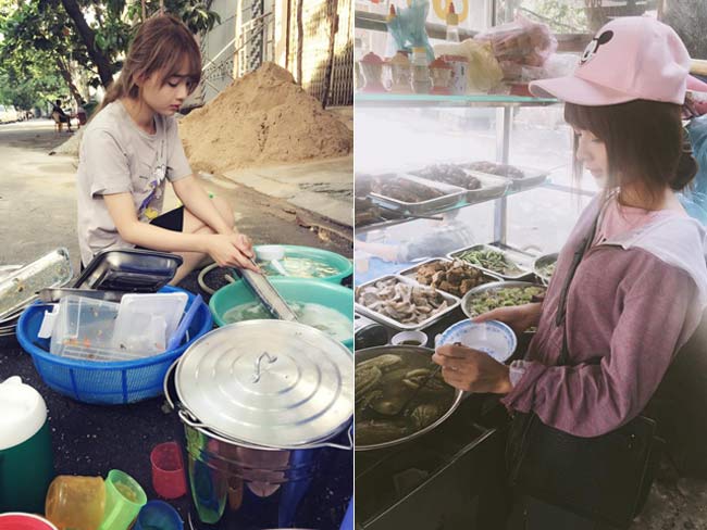 Lê Lý Lan Hương mệnh danh là "hot girl ảnh thẻ". Vì gia đình làm nghề bán hàng ăn nên ngoài giờ làm, cô không ngại "trút bỏ" hình tượng sang chảnh, giúp bố mẹ dọn bàn, rửa bát. 