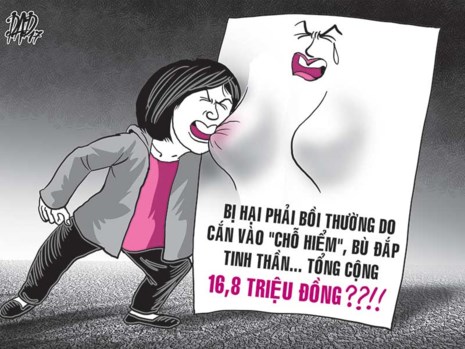 Cắn ngực một cái, bị đòi hơn 16 triệu đồng - 1