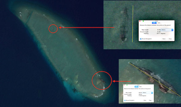 Phát hiện “nghĩa trang tàu đắm” bí ẩn qua Google Earth - 1