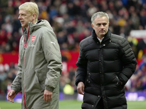 Mourinho: Chưa giỏi, vẫn &#34;trên cao nhìn xuống&#34; Wenger - 1