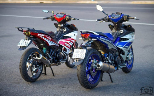 Ngắm bộ đôi Yamaha Exciter 150 biển tứ quý độ &#39;ngầu&#39; của biker Việt - 1