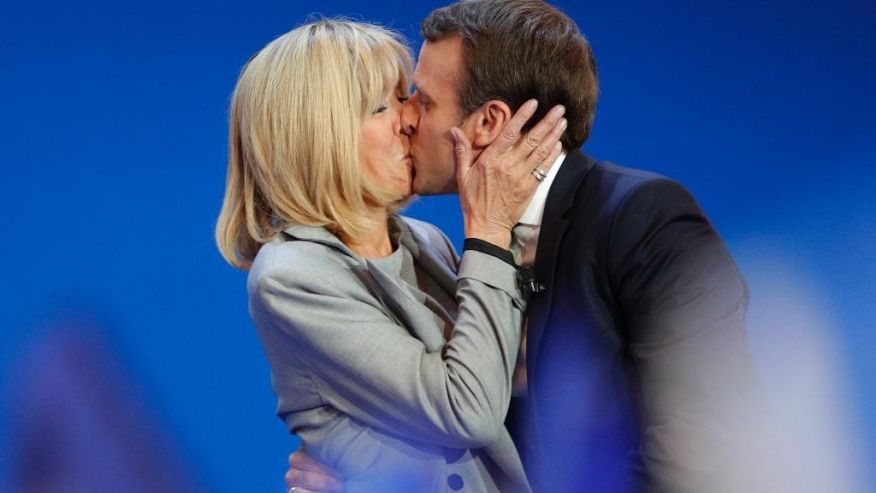 Tân Tổng thống Pháp và mối tình &#34;cô trò&#34; như phim với vợ hơn 24 tuổi - 1