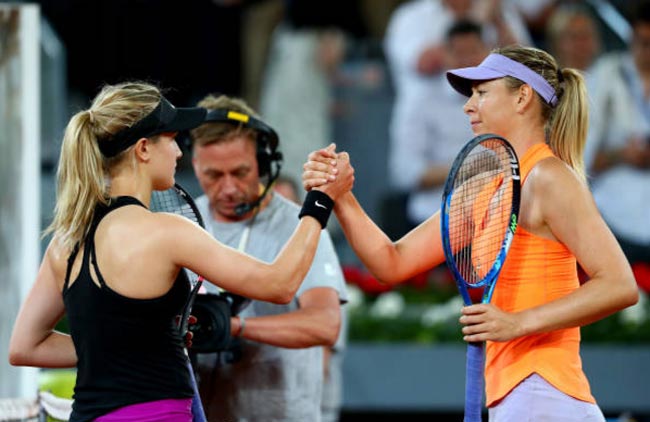 Mỹ nhân tennis ghét nhau: Thắng Sharapova, Bouchard hả hê - 1