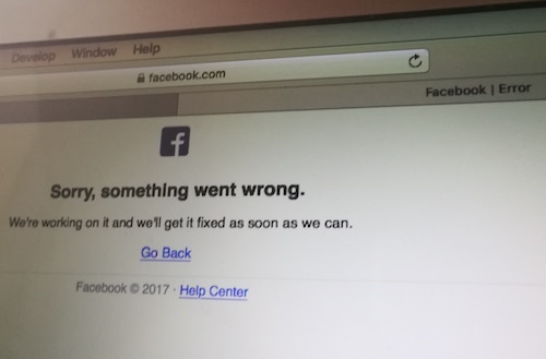 Facebook vừa bị “sập” trên diện rộng, có Việt Nam - 1
