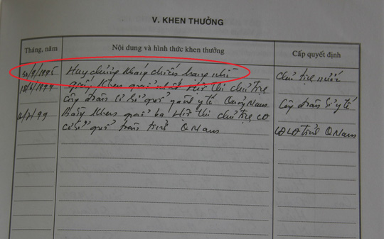 Bất thường bí thư thị trấn có… 4 năm sinh - 3
