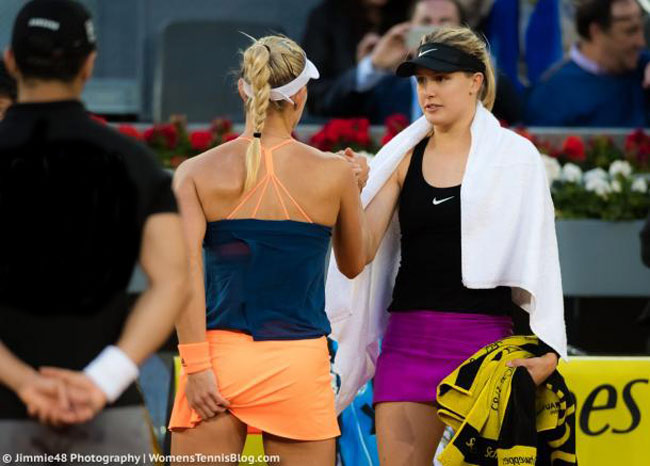Bouchard - Kuznetsova: Đẳng cấp lên tiếng (tứ kết Madrid Open) - 1