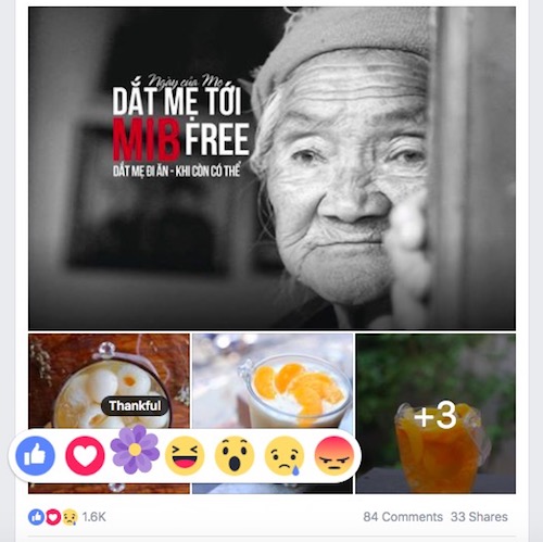 Facebook có thêm tùy chọn cảm xúc mới nhân Ngày của mẹ - 1