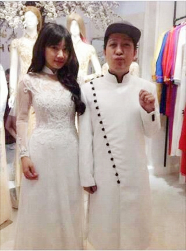 Nhã Phương diện váy cô dâu làm tan chảy trái tim trai trẻ - 3